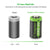 CR2 3V Lithium Battery 800mAh Non-Rechargeable 6 Pack