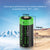 Enegitech CR123A Lithium Batteries, CR17345 123 3V Battery 1600mAh Non-Rechargeable 6Pack