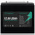 12V 20Ah LiFePO4 Lithium Battery, 2000+ Deep Cycles Rechargeable Battery, Built-in 20A BMS, Perfect for Fish Finders, Power Wheels, Solar/Wind Power, Ham Radio, Scooters, Small UPS and More