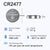 Enegitech CR2477 3V Lithium Button Battery Coin Non-rechargeable (15-Pack)