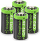 Enegitech CR2 3Volt 1000mAh Lithium Battery 4 Pack