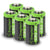 Enegitech CR2 3Volt 1000mAh Lithium Battery 6 Pack