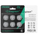 Enegitech CR2450 3V Lithium Button Battery Coin Non-rechargeable (6-Pack)