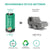 Rechargeable RCR123A Lithium-ion Battery 750mAh 8 Pack
