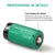 Rechargeable RCR123A Lithium-ion Battery 750mAh 8 Pack