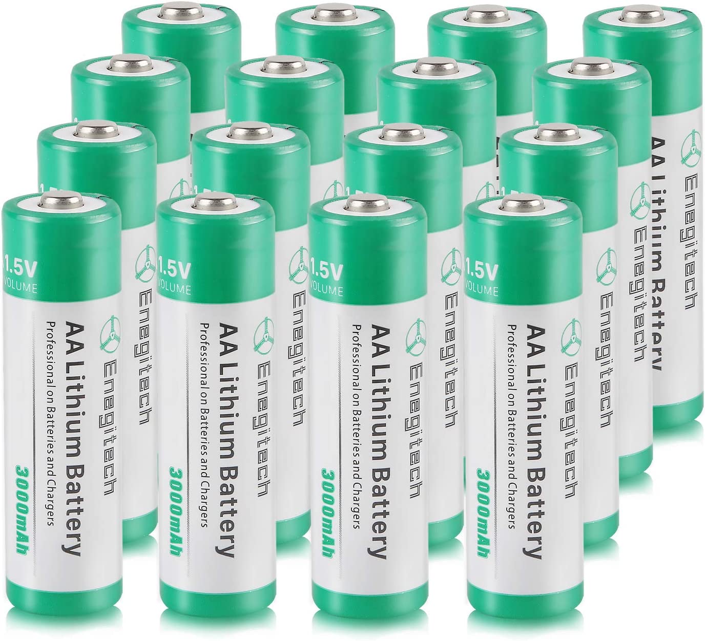 AA AAA 3000/1200mAh Lithium Batteries Non-rechargeable Long Lasting  Exp.2033 Lot