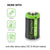 Enegitech CR2 3V Lithium Battery DL-CR2 1000mAh Non-rechargeable 12 Pack